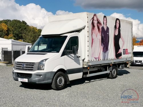 Volkswagen CRAFTER 2.0TDI/120KW VALNÍK 10 PALET/ MĚCHY/ KLIMA