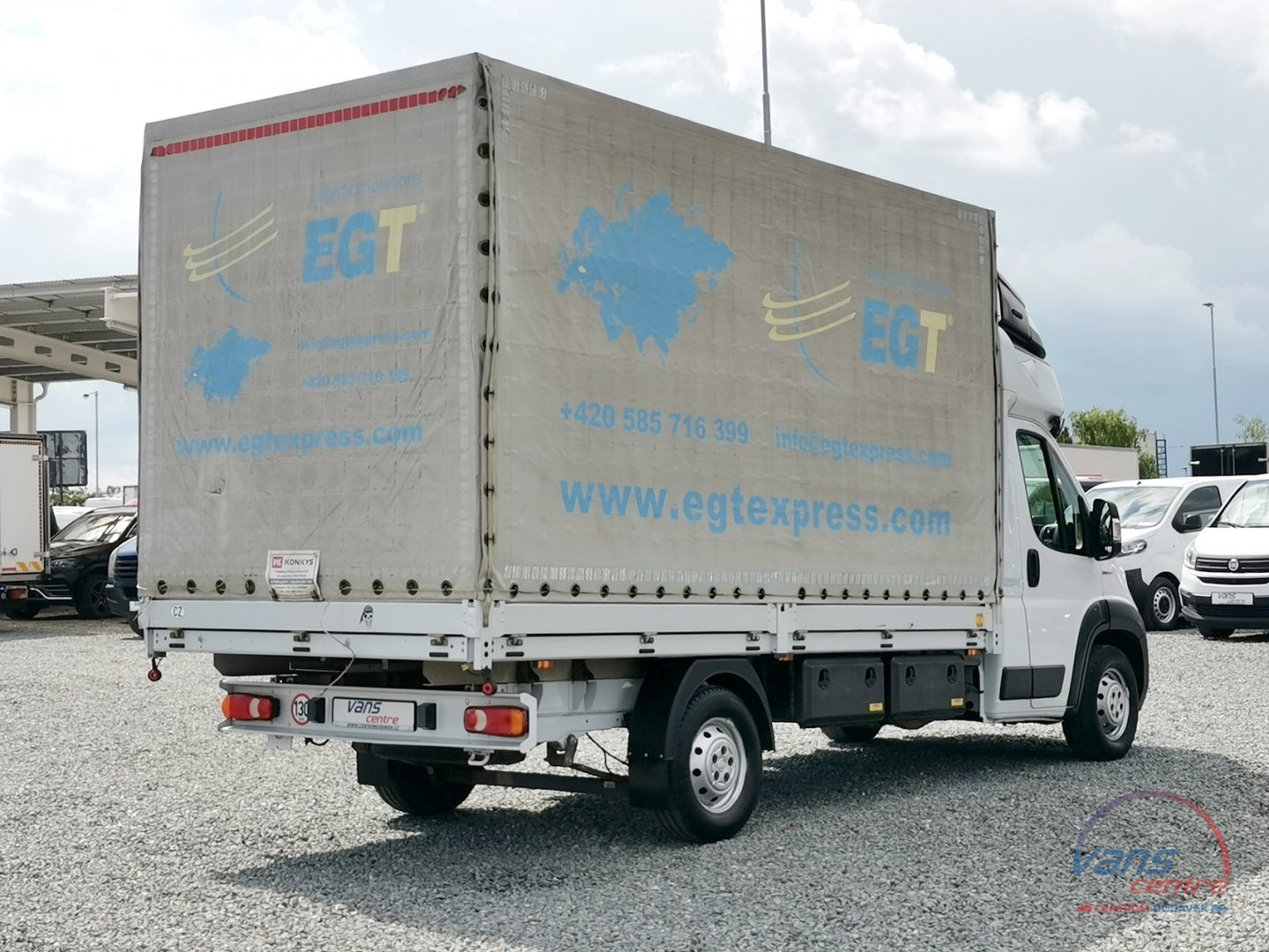 Fiat DUCATO 180/2.3 VALNÍK 8 PALET/ MĚCHY/ ČR