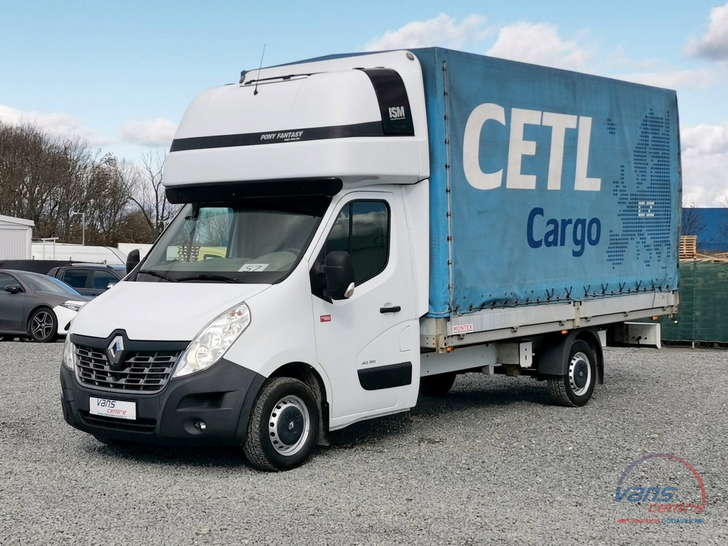 Renault MASTER 170DCI VALNÍK 9 PALET/ MĚCHY/ KLIMA/ ČR