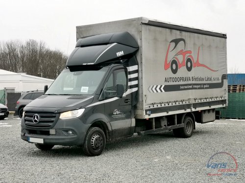 Mercedes-Benz SPRINTER 519CDI SHRNOVACÍ 10 PALET/ KLIMA/ ČR/ 3,5