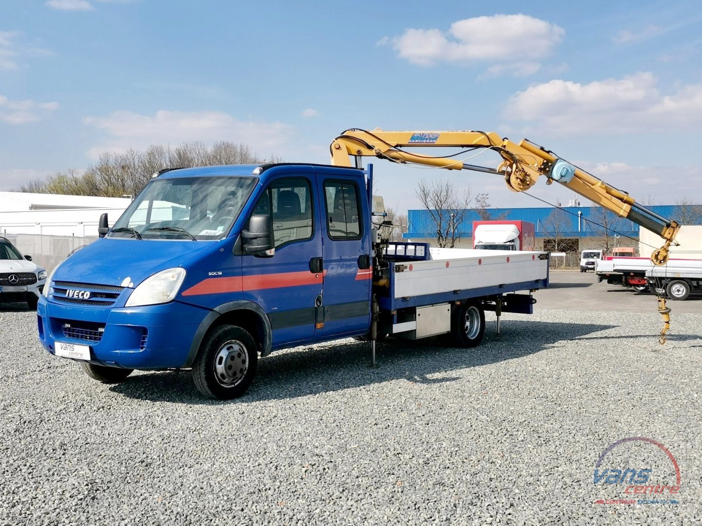 Iveco DAILY 50C18 VALNÍK 3,3M/ 6 MÍST / HYD.RUKA EFFER/ TAŽNÉ 3,