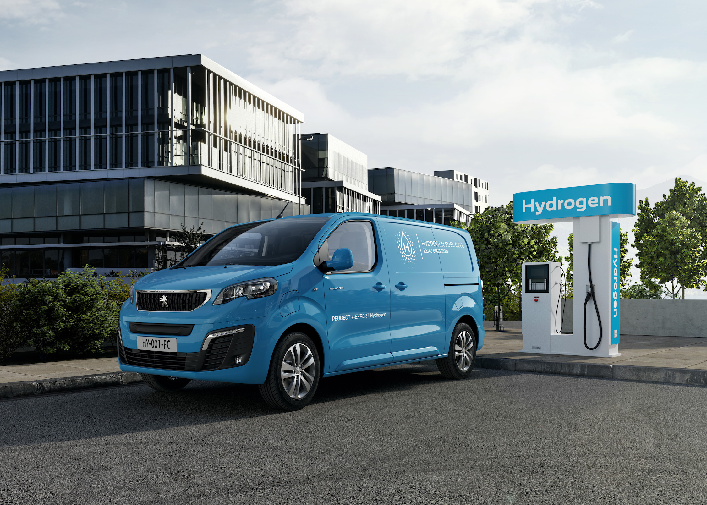Peugeot představil dodávku e-Expert Hydrogen