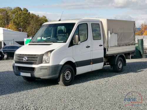 Volkswagen CRAFTER 2.0TDI/80KW VALNÍK/ 7 MÍST/ KLIMA/ TAŽNÉ