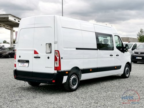 Renault MASTER 135DCI L3H2/ 6 MÍST/ KLIMA/ ČR/ 1.MAJ.