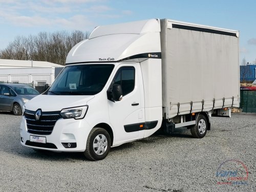 Renault MASTER 165DCI SHRNOVACÍ 8 PALET/ TWINCAB/ MĚCHY/ ČR