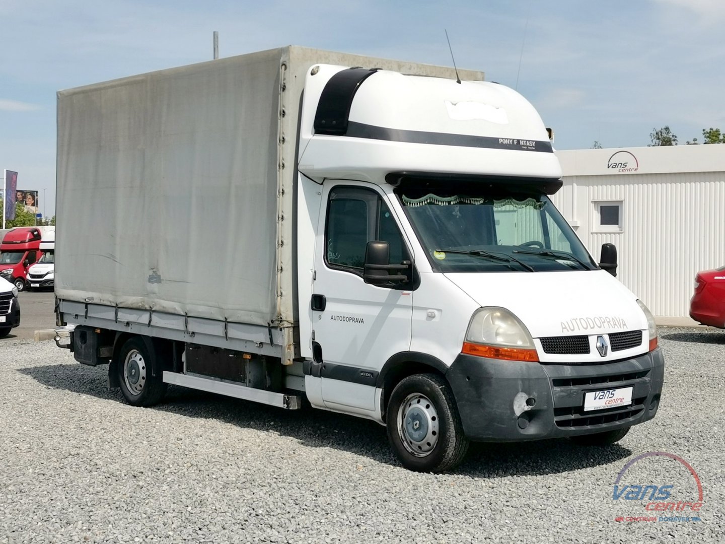Renault MASTER 2.5DCI/73KW VALNÍK 8 PALET/ NEZ.TOPENÍ