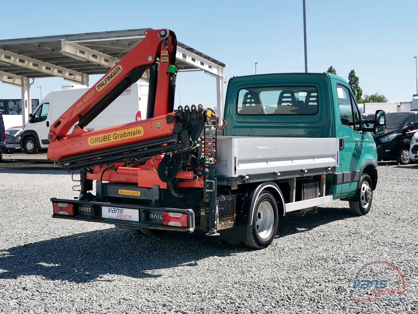 Iveco DAILY 50C15 VALNÍK 2,8M/ HYDR.RUKA 9,7M/ 990KG MAX.
