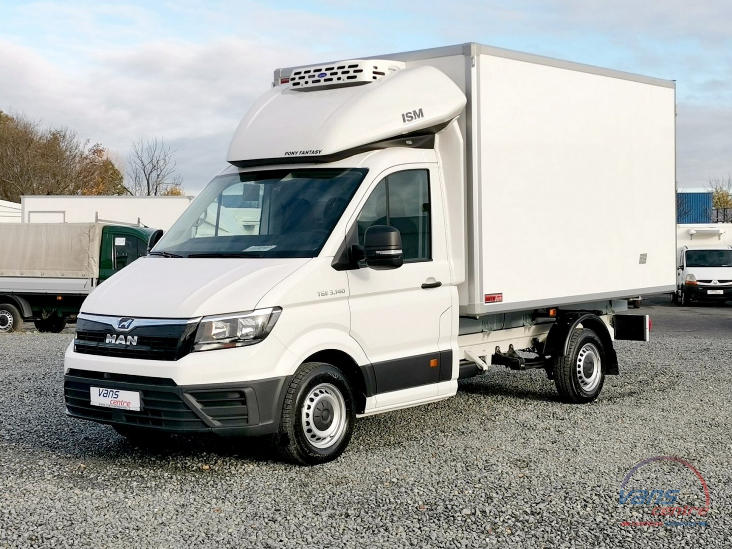 MAN TGE 3.140 MRAZÍ/CHLADÍ/6 PALET/ TISK/ ČR/ 1.MAJ.