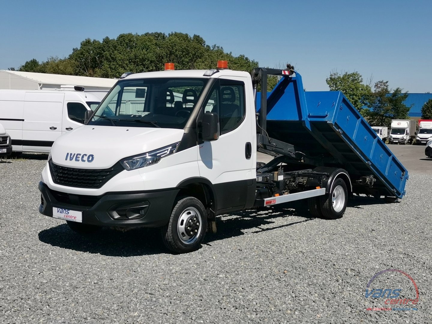 Iveco DAILY 50C18 NOSIČ KONTEJNERU/CTS OKŘÍNEK/TAŽNÉ/3,5T