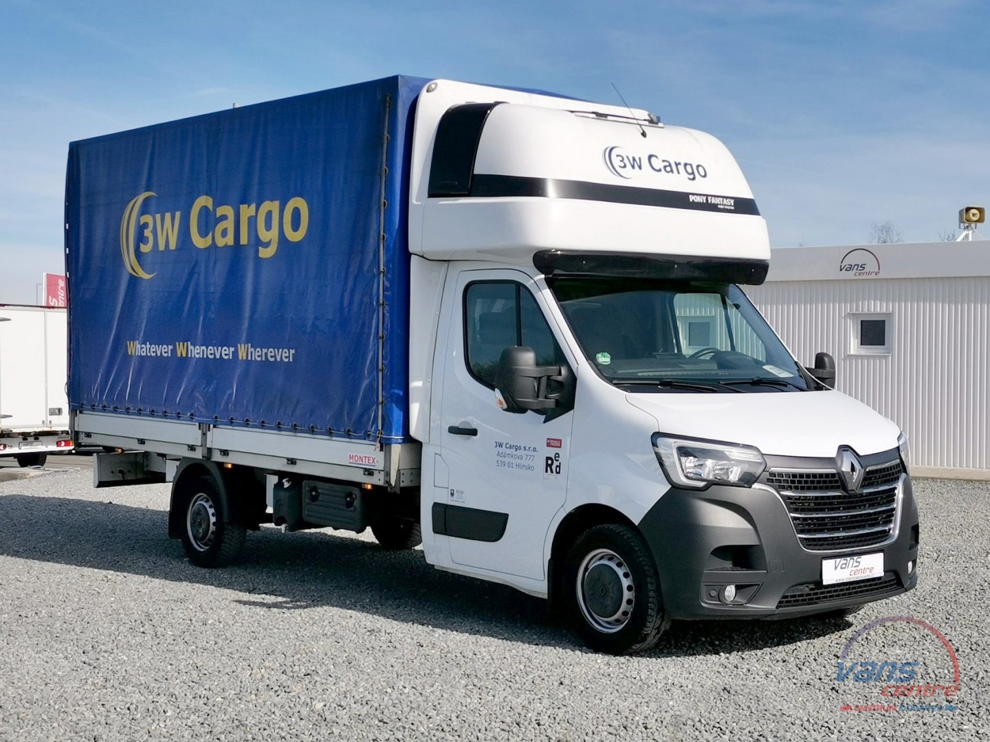 Renault MASTER 165DCI VALNÍK 9 PALET/ MĚCHY/ KLIMA/ ČR