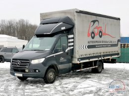 Mercedes-Benz SPRINTER 519CDI SHRNOVACÍ 10 PALET/ KLIMA/ 3,5T  