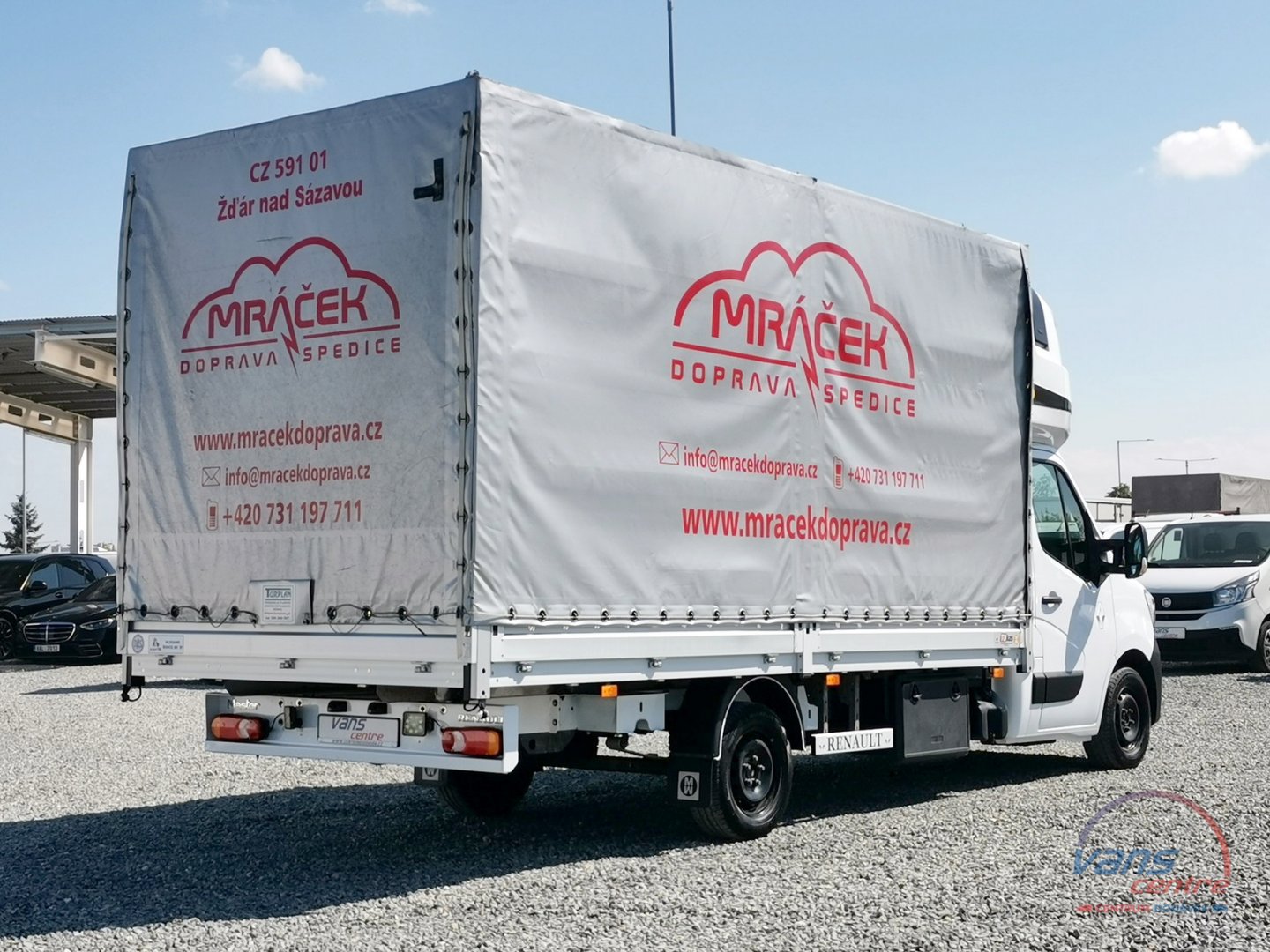 Renault MASTER 165DCI SHRNOVACÍ/ 10 PALET/ MĚCHY
