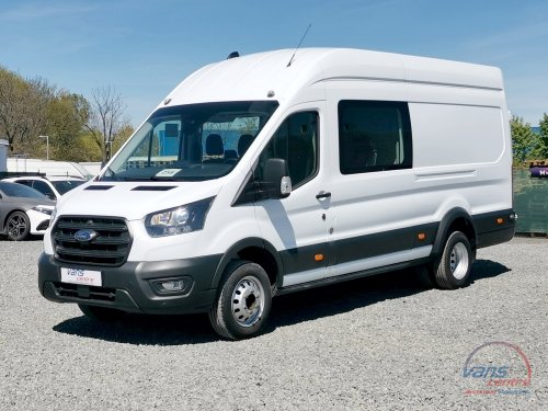 Ford TRANSIT 2.0TDCI/96KW JUMBO/ 6 MÍST/ DVOUMONTÁŽ/ ČR/ 1.MAJ.