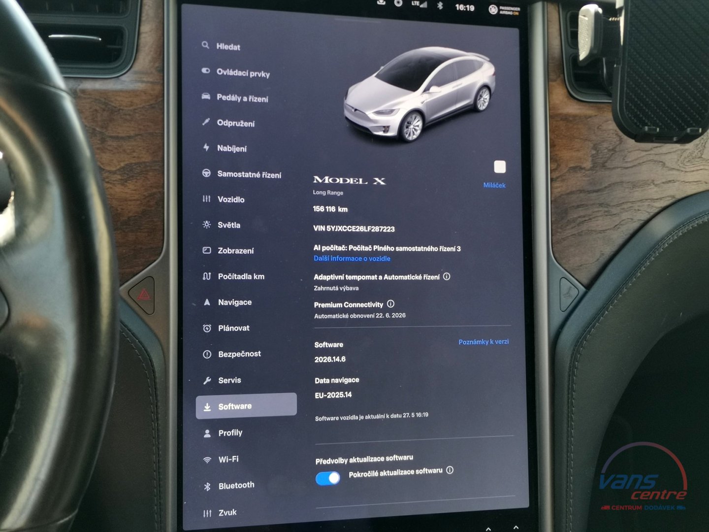 Tesla MODEL X LONG RANGE/ 398KW/ 7 MÍST/ TOP VÝBAVA!